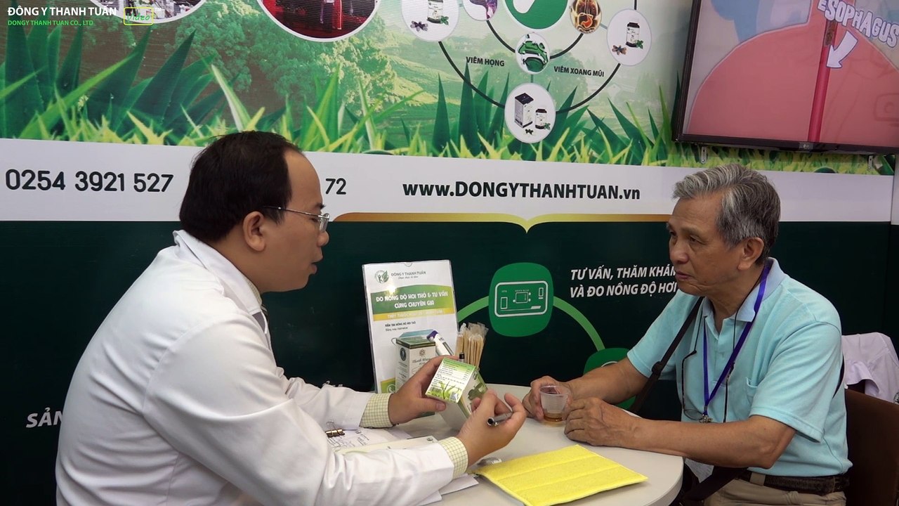 Chú Ngô Khắc Nghĩa cảm nhận sản phẩm Trà thơm miệng