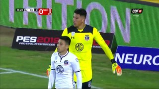 GOL Brian Fernandez - Colo Colo 0-1 Unión La Calera | Campeonato Scotiabank 2018