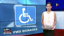 Paglalagay ng PWD signages, ipinanawagan