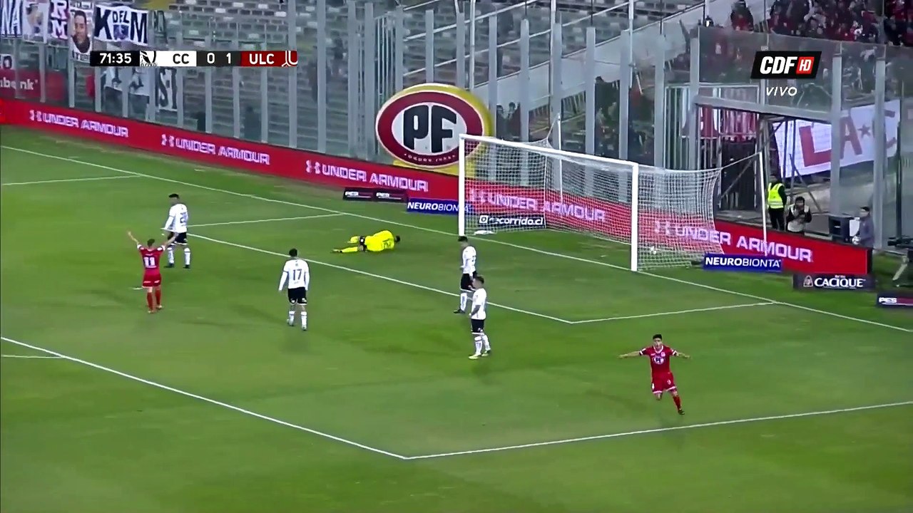 GOL Brian Fernandez - Colo Colo  0-2 Unión La Calera | Campeonato Scotiabank 2018
