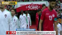 Portugal vs Tunez 2-2 RESUMEN EMPATE Amistoso Internacional [Friendly-Match] 201