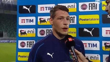 Intervista ANDREA BELOTTI Dopo ARABIA SAUDITA ITALIA 1-2