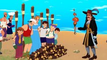 Peter Pan kids story cartoon animation.