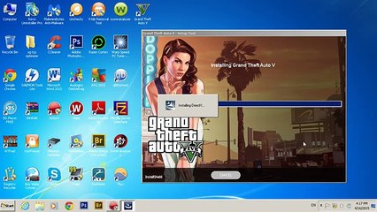 Instalarea Jocului GTA V direct de pe CD