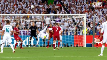 5 STUNNING CHAMPIONS LEAGUE OVERHEAD KICKS! - BALE, RONALDO & MORE