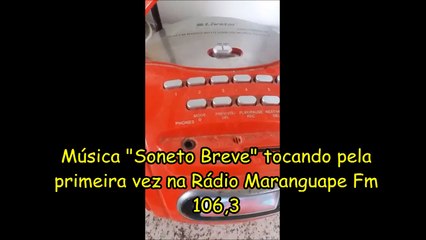 Soneto Breve pela Primeira vez na Radio Soneto Breve