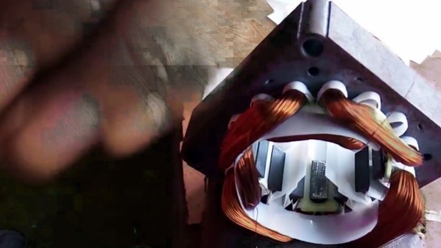 How to home made table fan open coil rewinding and cable connection Motor Rewinding