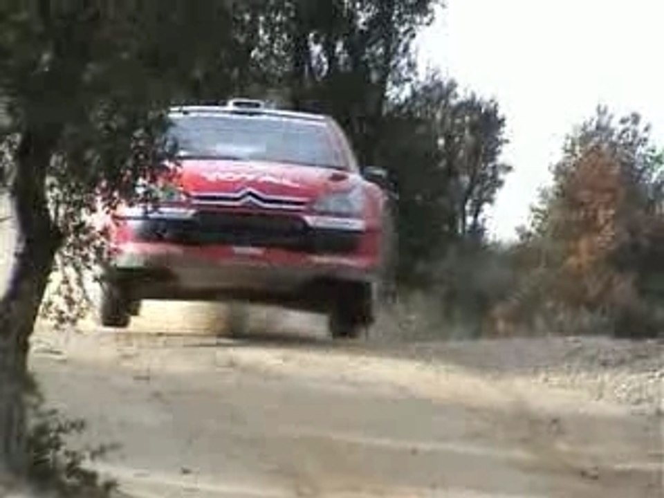 Test Citroën C4 WRC  Seb. Loeb 12.2007