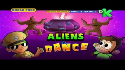 Aleins Ka Dance - Little Singham - In TAMIL - Animated Cartoon For Kids