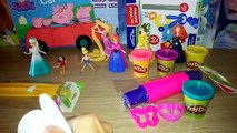 Hacemos vestidos con plastilina Play Doh para las princesas Magic Clip