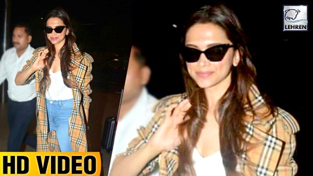 Deepika Padukone Slays A Trendy Airport Look