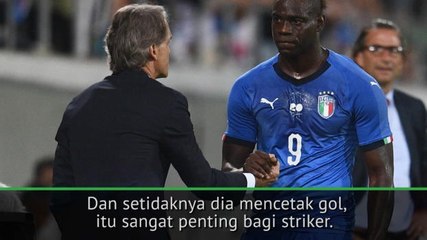 Balotelli Bisa Lebih Baik Bersama Italia - Mancini
