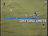 West Ham United - Oxford United 03-10-1990 Division Two