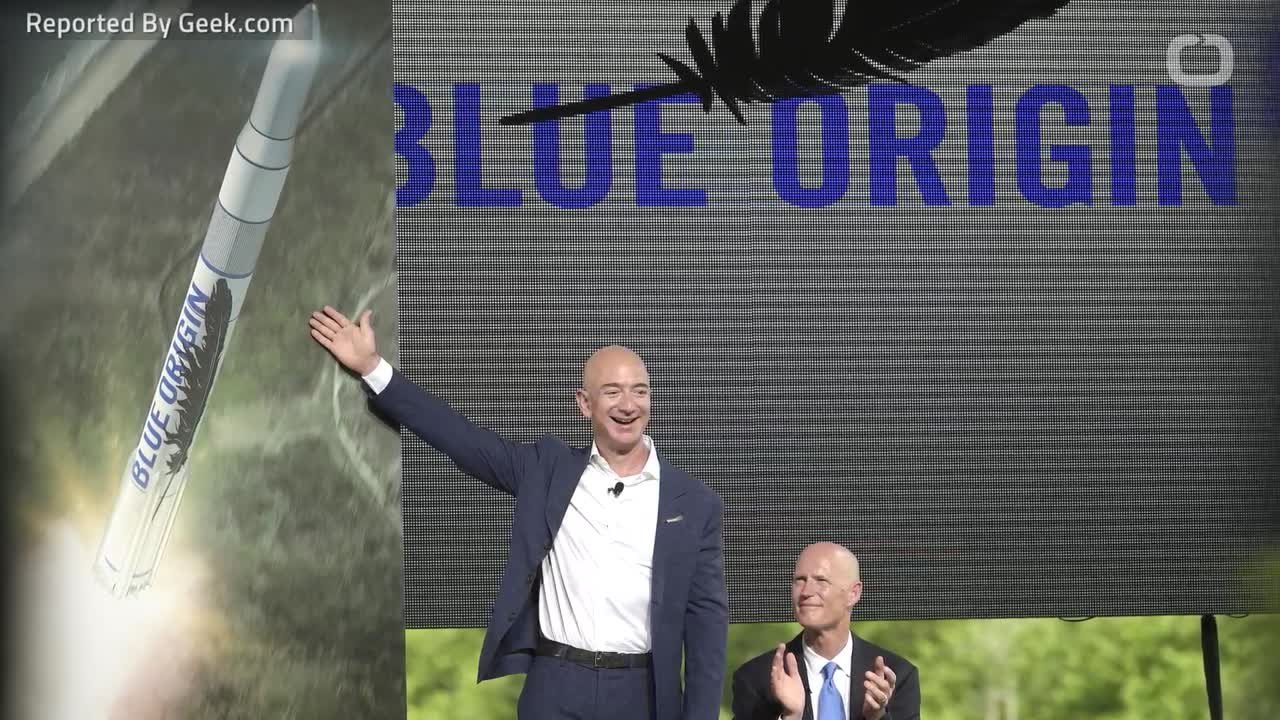 Bezos Wants Blue Origin To Settle The Moon