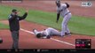 Braves' Ronald Acuña's Leg Bends Something Awful