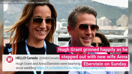 Hugh Grant Steps Out With Wife in First Appearance Since Getting Married: Pic