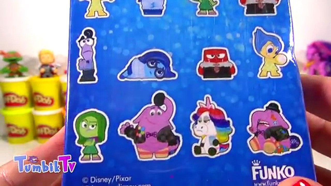 Ters Yüz Filmi Tiksinti Sürpriz Yumurta Oyun Hamuru - MLP, LPS, Inside Out Oyuncakları