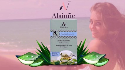 Alainne Alovera & Green Tea Total Hair Remover Kit