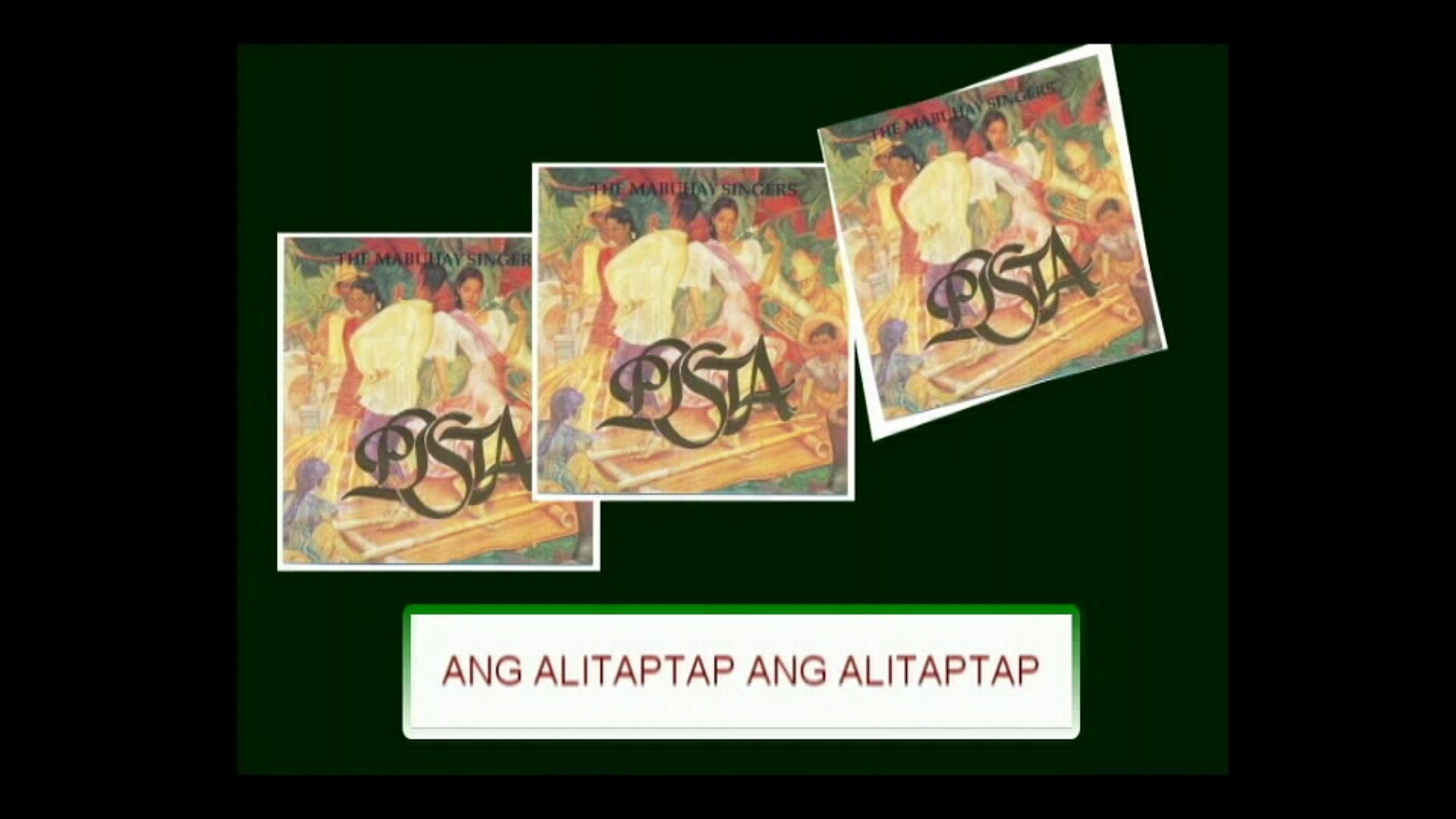 The Mabuhay Singers - Alitaptap (Lyrics Video)