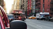 Un conducteur refuse de laisser passer les pompiers car il y a une place libre à New York