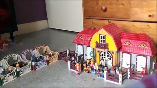 Les vacances Playmobil ! - Episode 4 : Centre équestre + course des enfants !!