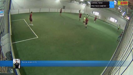 But de Julien (1-1) - CARMEL TEAM Vs  PRO TECH HABITAT - 28/05/18 20:00 - LIGUE 1