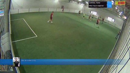 But de Julien (1-2) - CARMEL TEAM Vs  PRO TECH HABITAT - 28/05/18 20:00 - LIGUE 1