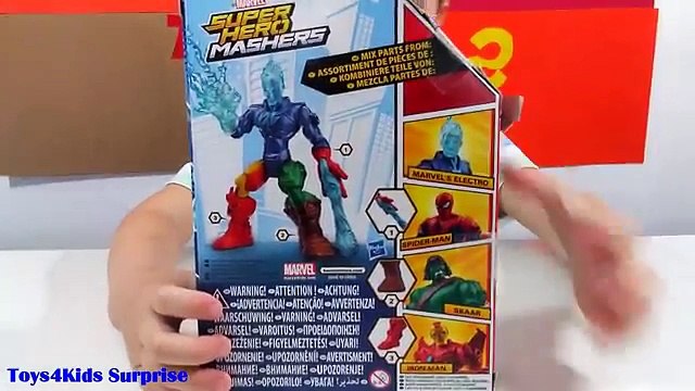 Φιγούρες Δράσης Παιχνίδια Marvel Superhero Mashers Skaar and Marvels Electro Figures Review
