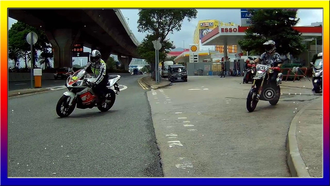 熱愛摩托自由行群組27-05-2018日車遊活動（後置攝影機截圖制作幻燈片分享）