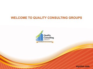 QuickBooks Enterprise Consultant - Quality Consulting Groups