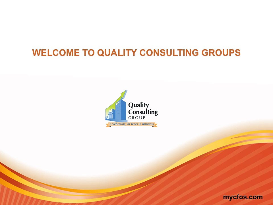 QuickBooks Enterprise Consultant - Quality Consulting Groups