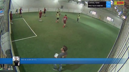 But de Julien (5-11) - CARMEL TEAM Vs  PRO TECH HABITAT - 28/05/18 20:00 - LIGUE 1