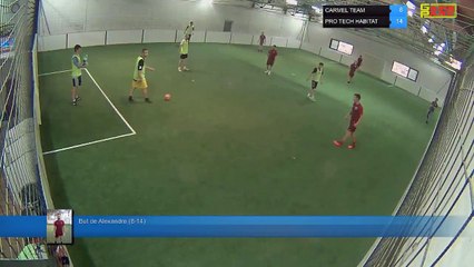 But de Alexandre (8-14) - CARMEL TEAM Vs  PRO TECH HABITAT - 28/05/18 20:00 - LIGUE 1