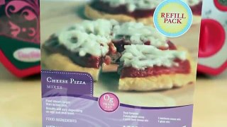 Easy Bake Oven Cheese Pizza Refill Pack - How to Make Tiny Pizzas