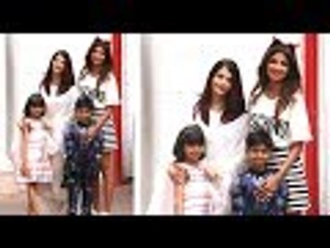 Aishwarya Rai Bachchan, Aaradhya Attend Shilpa Shetty's Son Viaan's Birthday Party | Bollywood Buzz