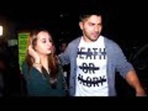 Natasha Dalal Joins Varun Dhawan And Family For Dinner | Bollywood Buzz