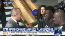 Mamoudou Gassama a été reçu à la préfecture de Seine-Saint-Denis