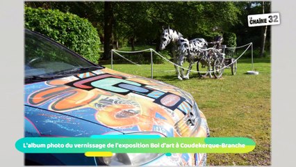 L'album photo du vernissage de l'exposition Bol d'art à Coudekerque-Branche