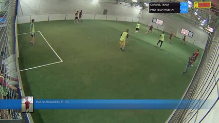 But de Alexandre (11-19) - CARMEL TEAM Vs  PRO TECH HABITAT - 28/05/18 20:00 - LIGUE 1