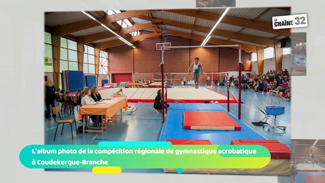 L'album photo de la compétition régionale de gymnastique acrobatique à Coudekerque-Branche