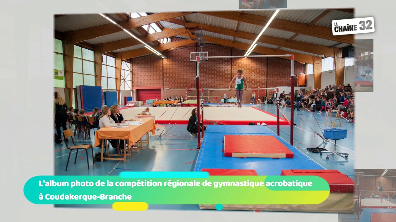 L'album photo de la compétition régionale de gymnastique acrobatique à Coudekerque-Branche