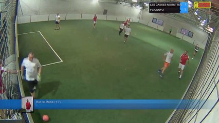 But de Mehdi (1-7) - LES CASSES-NOISETTES Vs FC CONFO - 28/05/18 21:00 - LIGUE 3
