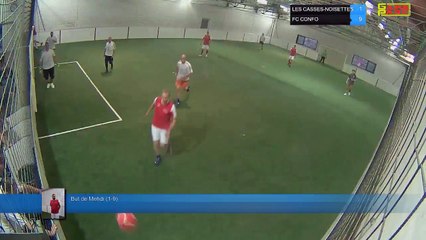 But de Mehdi (1-9) - LES CASSES-NOISETTES Vs FC CONFO - 28/05/18 21:00 - LIGUE 3