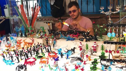 Atık şişeleri sanata dönüştürüyor - MUĞLA