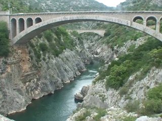 Site du Pont du diable 63m -Gorges de l'Hérault - Saint jean-de Fos  34150