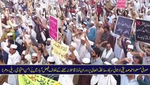 Peaceful Protest at GTS Chowk on deadly Attack on Sufi Masood Ahmad Siddiqui Lasani sarkar