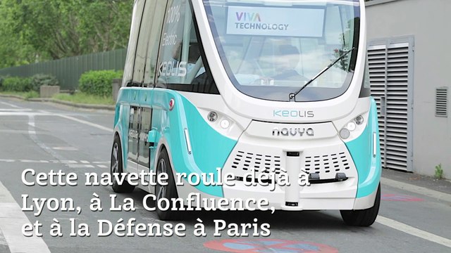 A bord de la navette autonome Navya - Contenu vidéo proposé par Macif