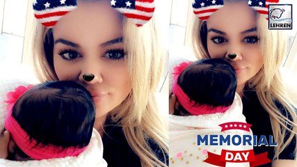 Khloe Kardashian Shares Cute Pic With True Thompson On Memorial Day