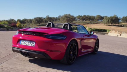 新しいポルシェ718ボクスター