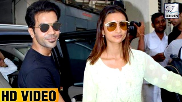 Rajkumar Rao With Girlfriend Patralekha Goes On A Movie Date